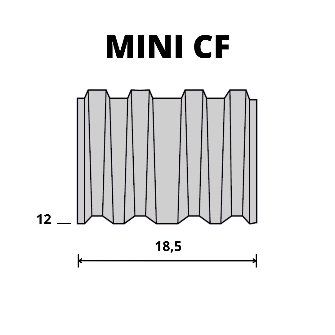 OMER MINI CF/12 - Corrugated nails (12 mm) 2375 pcs