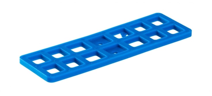 Montāžas starplikas Harpun 160 x 50 x 5 mm (līdz 4 tonnām), 250 gab.