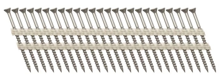 Beck SCRAIL - Collated Screws on Strips 33° (2.9/3.3 x 65 mm) (1000 pcs.) A2