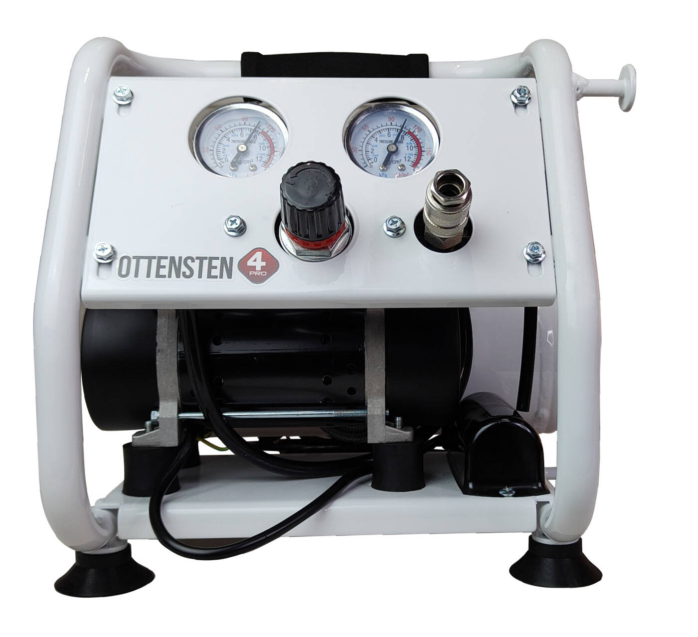 4PRO AIR 4S bezeļļas kompresors (4L; 28 l/min; 0.33 HP)