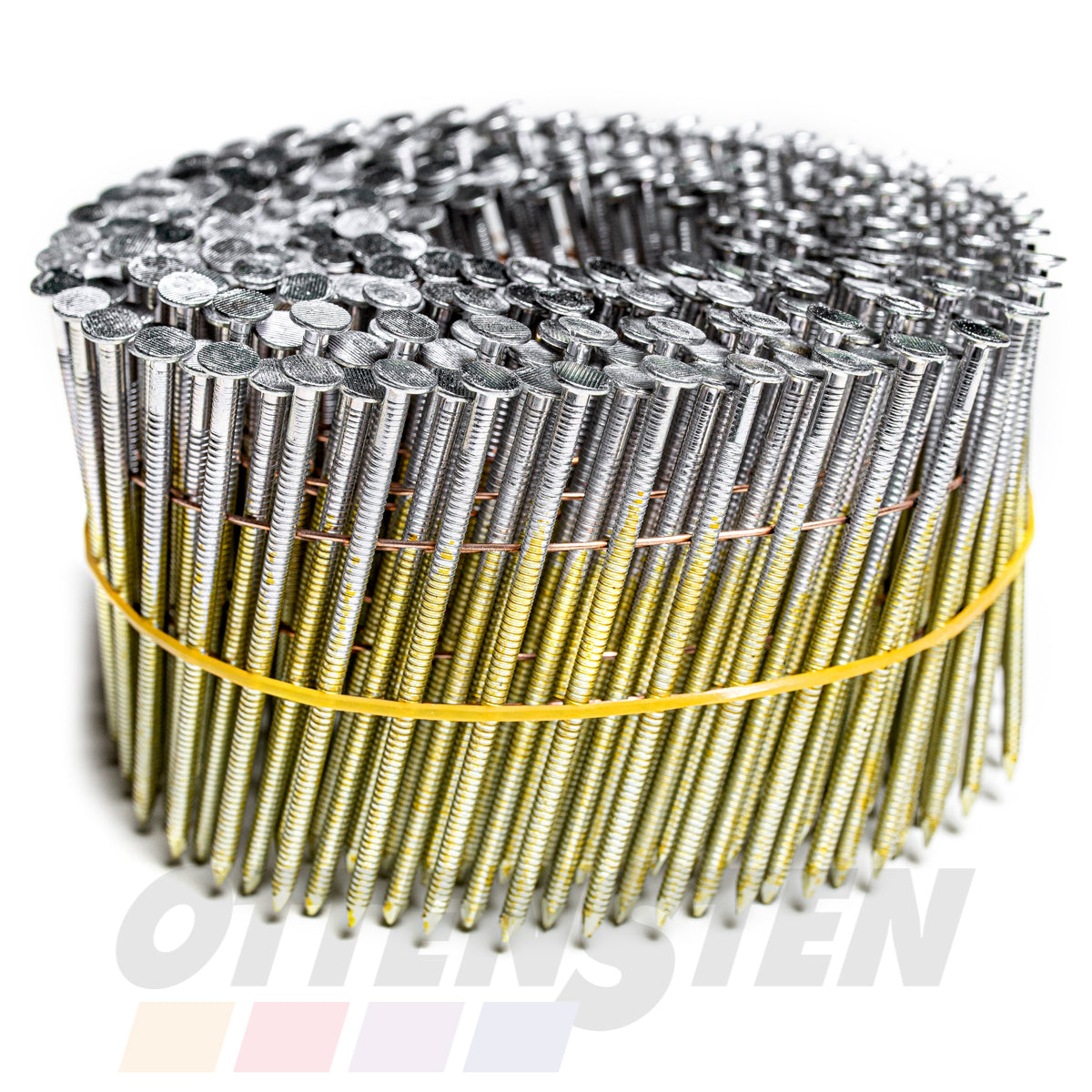 Collated Nails 2.5 X 65 - 75mm (Grooved; Galvanized; Construction Nails; 4PRO)