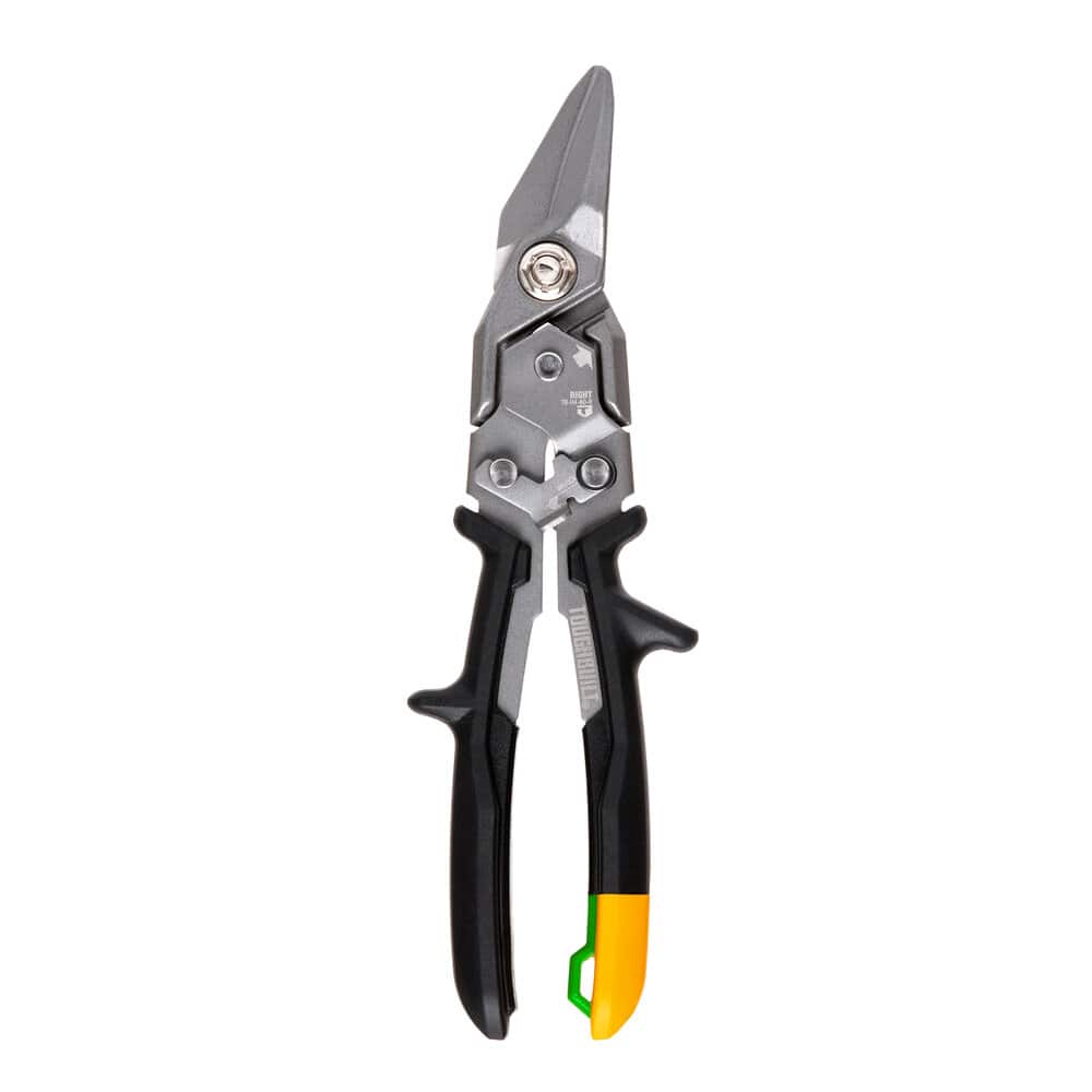 ToughBuilt Right-Hand snips - skārda šķēres; satvēriens no labās puses