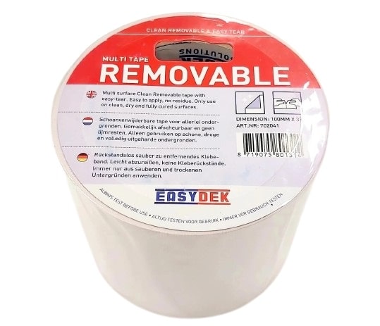 EASYDEK noņemamā līmlenta (100 mm x 33 m)