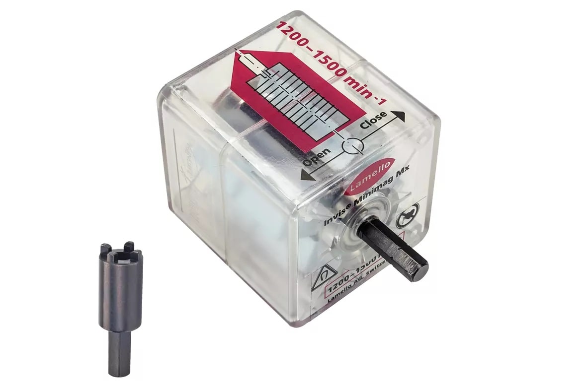 Lamello MiniMag Mx2 + ieskrūvēšanas uzgalis