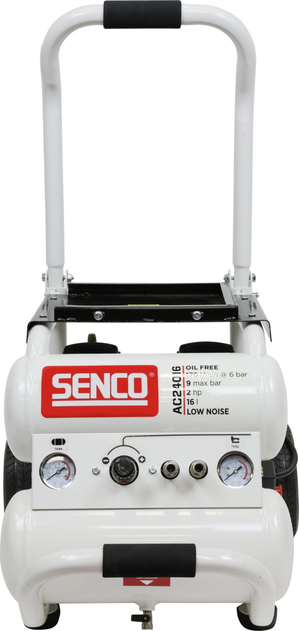 SENCO AC24016 kompresors (16L; 240 l/min; 1.5 kW)