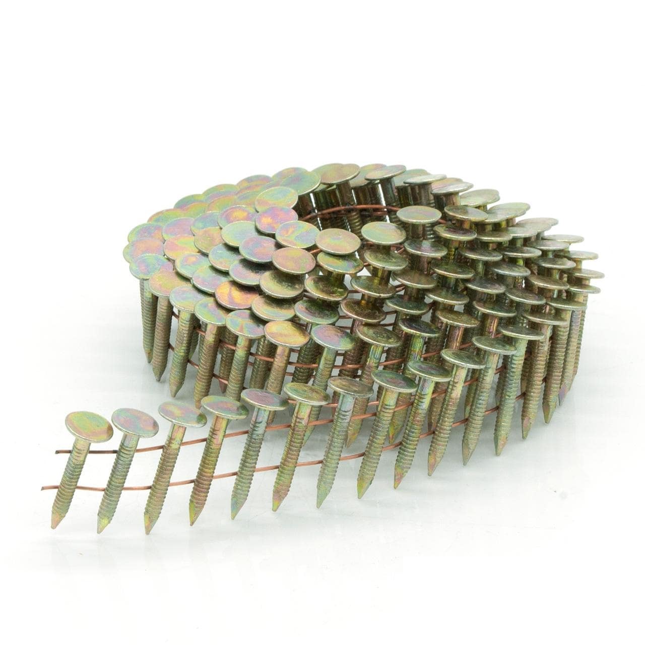 Screw in drums 16° galvanized, grooved (3.1 x 19-38 mm)