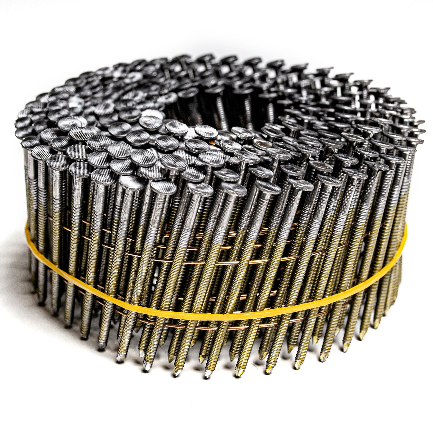 Screw coil nails 16° galvanized, grooved 2.5 mm