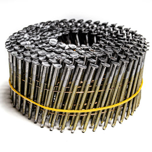 Screw coil nails 16° galvanized, grooved 2.5 mm