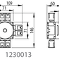 Egant - Installation Box B338, 6-connections (CC 60 mm)