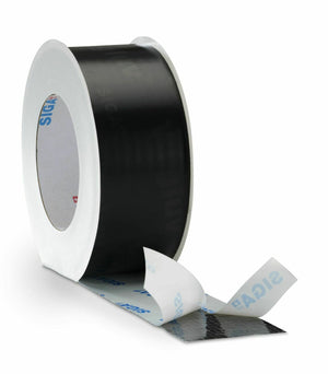 SIGA Wigluv® Black 20/40 – UV-Stable Single-Sided Adhesive Tape