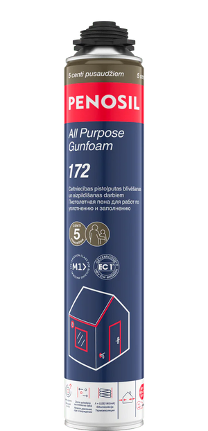 PENOSIL All Purpose Gunfoam 172 – Professional PU Gun Foam 750 ml