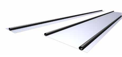 Starppaneļu blīvējošās sloksnes ar EPDM gumiju (100mm x 25 m)