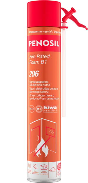 PENOSIL Fire Rated Foam B1 296 Fire Resistant Foam 750 ml