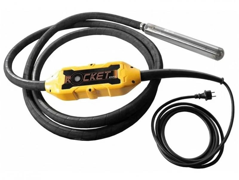 Enar ROCKET 2V 38 - Deep vibrator with electronic frequency converter (38 mm. vibrating element / 5m. shaft)