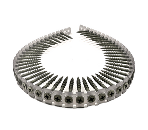 Cinkotas skrūves lentā (4.2 X 35-55mm; Ruspert II; zaļā krāsā; PH2; SENCO)