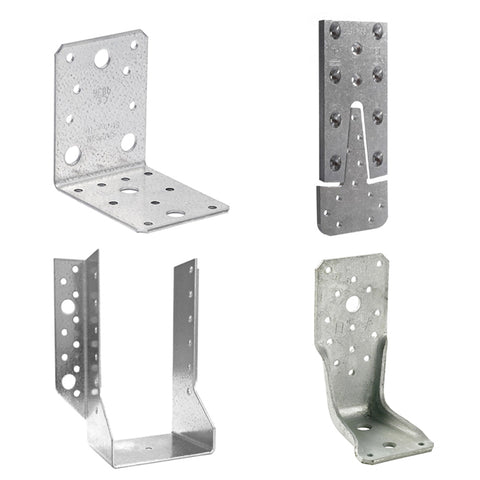 Stiprinājumi – leņķa stiprinājumi, brusu kurpes