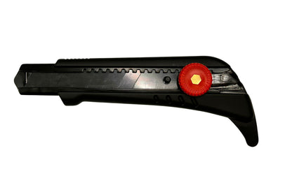 4PRO - Metal Snap-Off Utility Knife, with 3 Spare Blades (18 mm)
