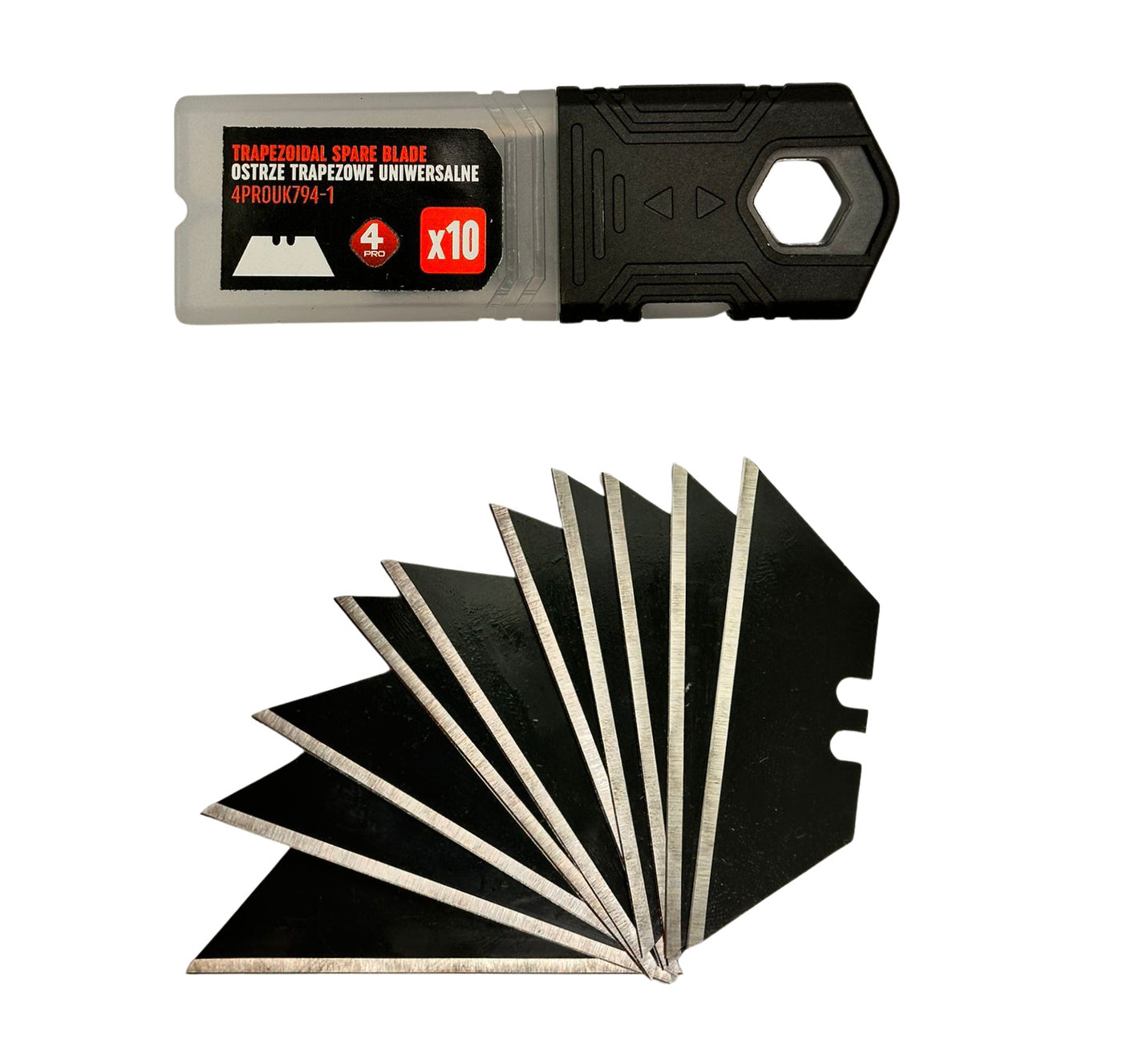 4PRO - Spare Trapezoid Blades (18 mm)