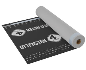 4PRO-135SK2 - difūzijas membrāna ar 2 līmlentes joslām 135 g/m² (1.5 x 50 m) (75m2)