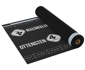 4PRO 170SK2 - difūzijas membrāna ar 2 līmlentes joslām 170 g/m² (1.5 x 50 m) (75m2)