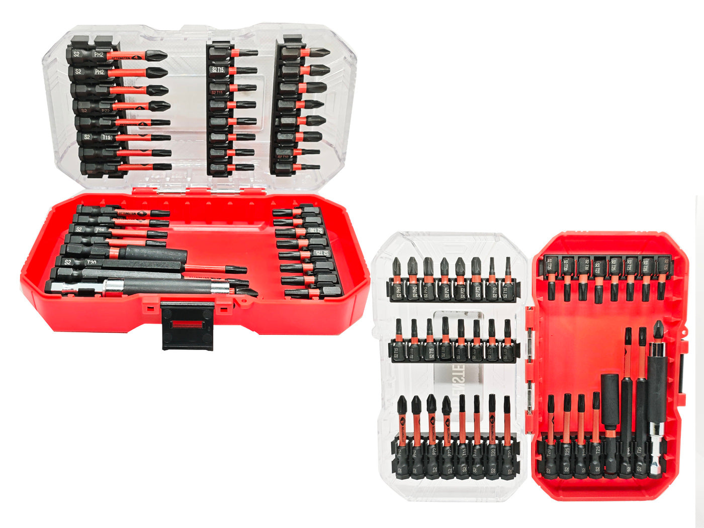 4PRO Impact Bit Set TX/PH/PZ, Magnetic, 41 pcs (S2 Steel)