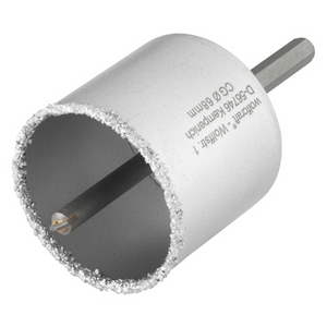 Wolfcraft caurumu griezējs pārklāts ar volframa karbīdu, ar serdi, Ø 68 mm