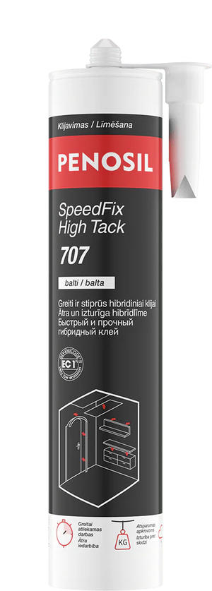PENOSIL SpeedFix High Tack 707 – High Grab Hybrid Adhesive 290 ml White