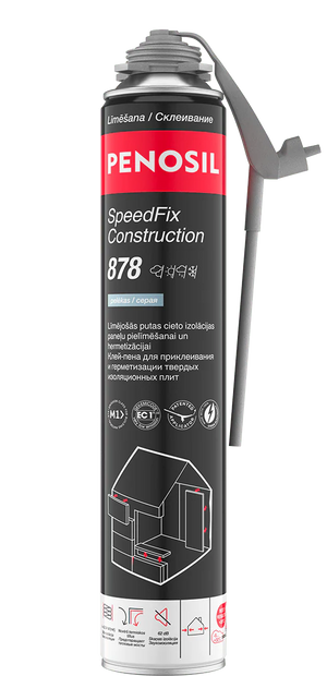 PENOSIL SpeedFix Construction 878 Adhesive Foam 750 ml