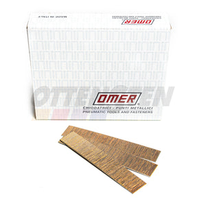 Apdares adatiņas bez galvas 06 mm (0.6 X 12-50mm; līmes pārklājums, 23 gauge; OMER)