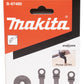 Makita Starlock iegremdējamo asmeņu komplekts multiinstrumentam B-67480, 4 gab.