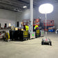 LIGHT BOY - LED Balloon Lighting Tower with Cart, 4.4 m