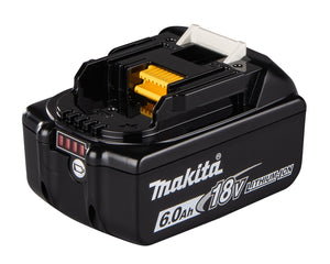 Makita BL1860B 18V LXT Li-ion Battery 6.0Ah with LED Indicator
