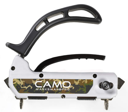 Terases dēļu ieklāšanas palīginstruments CAMO MARKSMAN PRO (133-146mm dēļiem; ar 5 mm starplika)