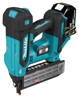 Makita DBN501 18V LXT akumulatora apdares štiftu naglotājs, 1,2 mm, 0°, 15–50 mm
