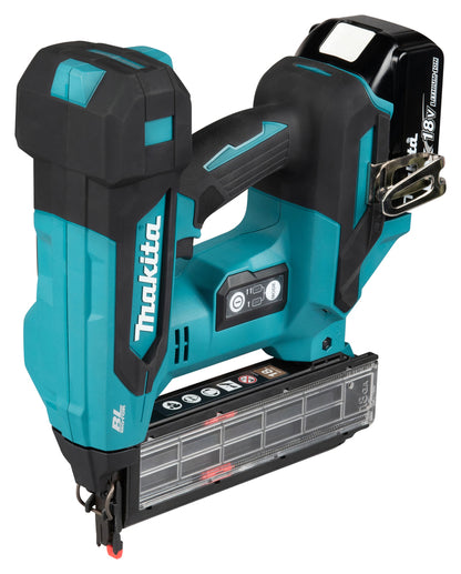 Makita DBN501 18V LXT Cordless Brad Nailer, 18 GA, 0°, 15–50 mm
