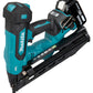 Makita DBN620 18V LXT akumulatora apdares naglotājs, 15 GA, 34°, 32–64 mm (bez akumulatora, ar koferi)