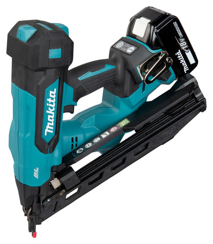 Makita DBN620 18V LXT Cordless Finish Nailer, 15 GA, 34°, 32–64 mm