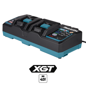 Makita DC40RB dubultais ātrais akumulatoru lādētājs 40V Max XGT