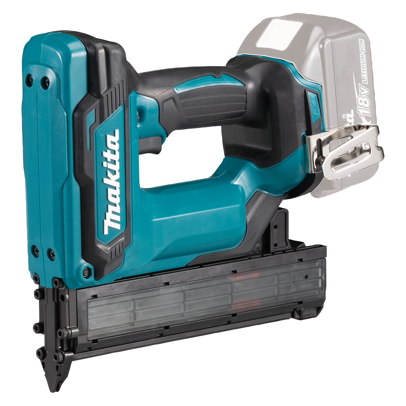 Makita DFN350 18V akumulatora apdares naglotājs (15-35mm;  1.2mm / 18ga; 0°; bez akumulatora)