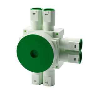 EGANT universālā sienas kārba 6-vietīga 12 mm