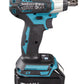 Makita DTW181 18V LXT akumulatora trieciena uzgriežņu atslēga, 210 Nm, 1/2", bez akumulatora