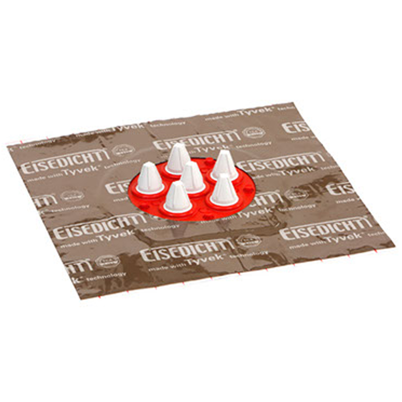 Eisedicht M-Tech6 Alu-Butyl vairāku cauruļu manžete Ø 6 x 16-25 mm (320x320mm)