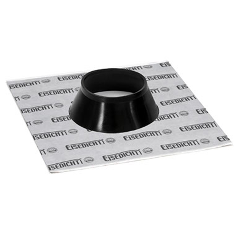 Eisedicht Fleece-Butyl RDG125 cauruļu manžete pirms apmetuma kārtas Ø 125-140 mm (320x320 mm)