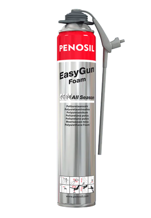 PENOSIL EasyGun Foam All Season – PU Foam with Applicator 750 ml