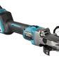 Makita XGT® GA055G zemā profila leņķa slīpmašīna – 125 mm, 40Vmax