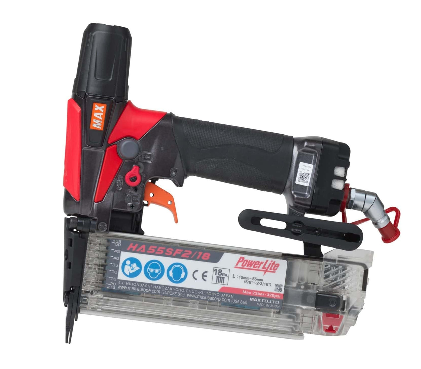 MAX HA55SF2 - High Pressure Stapling Tool (1.05 mm) (15 - 55 mm) (18 Ga)