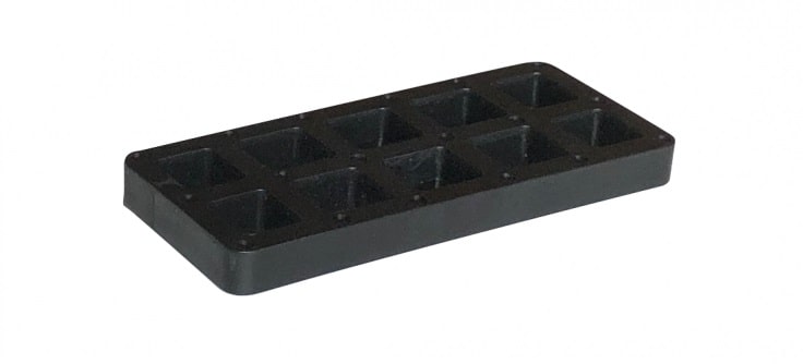 Montāžas starplikas Harpun 120 x 50 x 10 mm (līdz 3 tonnām), 100 gab.