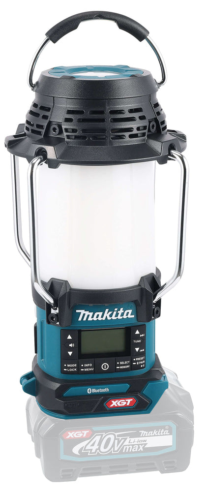 Makita XGT® MR009G Lantern Radio, 40V, DAB/DAB+, Bluetooth