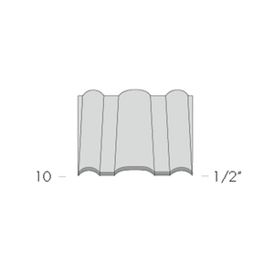 OMER MICRO CF/10 - rievotas naglu plāksnes (10 mm) 2250 gab