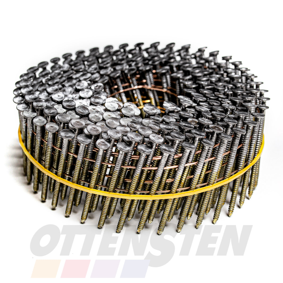 Naglas ruļļos 2.1 X 25 - 50mm (rievotas; palešu naglošanai; 4PRO)